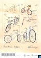2017 Brazil Stamps Miniature Sheet - Old Bicycles