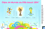 2014 Brazil Stamps - Football World Cup
