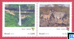 2013 Brazil Stamps -  Diplomatic Relations, Kenya