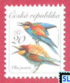 2016 Czech Republic Stamps - The European Bee-eater