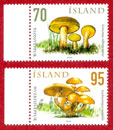 Iceland Stamps - Mushrooms
