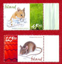 Iceland Stamps - Mice