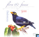 Indonesia Stamps 2015 - Flora & Fauna Miniature Sheet