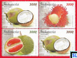 Indonesia Stamps 2017 - Fruits