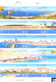 Israel Stamps 2011 - Beaches