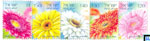 2013 Israel Stamps - Gerberas, Flowers