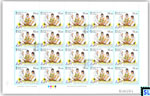 2017 Sri Lanka Stamps Full Sheet - Girl Guides, Sheetlet