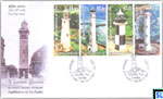 2018 Sri Lanka Stamps First Day Cover - Lighthouses