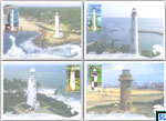 2018 Sri Lanka Stamps Maxicards - Lighthouses