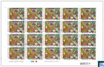 2019 Sri Lanka Stamps - World Post Day, Sheetlet