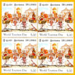 2011 Sri Lanka Stamps - World Tourism Day Kandyan Dancers