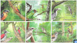 Sri Lanka Stamps Miniature Sheet 2021 - Endemic Birds