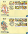 Sri Lanka Stamps 2022 First Day Covers - Sinhala Tamil New Year