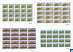 Sri Lanka Stamps 2023 Sheetlet - UNESCO Sites Sigiriya, Full Sheets