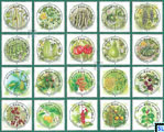 Sri Lanka Stamps 2023 - Fruits and Vegetables