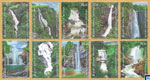 Sri Lanka Stamps 2024 - Waterfalls