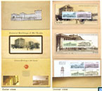 2012 Sri Lanka Stamps Folder - Colonial Buildings of Sri Lanka, Colombo Municipal Council, National Museum, Old Parliament, Galle Face Hotel