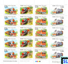 2011 Sri Lanka Railway Stamps Full Sheet - Trains of Sri Lanka