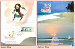 2011 Sri Lanka Stamp Folder - Asian Beach Games