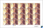 2013 Sri Lanka Stamps Full Sheet - Dr. Tissa Abeysekara