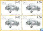 2011 Sri Lanka Stamps - 1949 Vintage & Classic Cars of Morris Minor