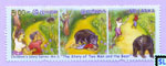 Sri Lanka Stamps 2008 - Childrens Stories Series 2, The Story of Two Men and the Bear