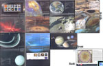 Sri Lanka Stamps 2014, Folder - Solar System, Presentation Pack