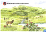 2010 Sri Lanka Miniature Sheet - Horton Plains National Park, Sambar Deer