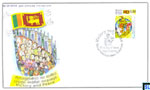 2010 Sri Lanka Fauna First Day Cover - Victory and Peace