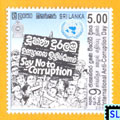 2007 Sri Lanka Stamps - International Anti-Corruption Day