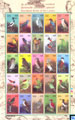 Sri Lanka Stamps 2003 - 25 Resident Birds