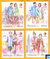 Malaysia Miniature Sheet - 2015 Four Nation Stamp Exhibition, Malacca