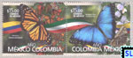 Mexico Stamps 2018 - Butterflies, Diplomatic Relations, Colombia Joint Issue
