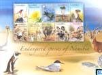 Namibia Stamps - Endangered Species