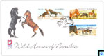 Horses of Namibia First Day Cover