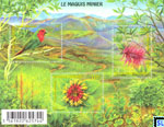 New Caledonia Stamps - Bird and Flora of Le Maquis Minier