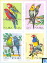 Poland Stamps - Exotic birds