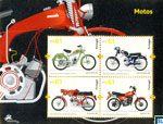 Portugal Stamps Miniature Sheet 2007 - Motos