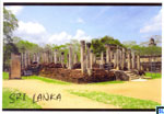 Sri Lanka UNESCO Postcard - Atadage, the first Tooth Relic Shrine Polonnaruwa