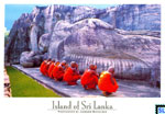 Sri Lanka UNESCO Postcard - The Gal Vihara Polonnaruwa
