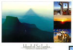 Sri Lanka UNESCO Postcard - Adam's Peak Sunrise