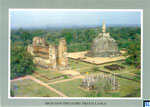 Sri Lanka UNESCO Postcard - Polonnaruwa Lankathilaka Image House
