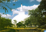 Sri Lanka UNESCO Postcard - Ruwanweli Seya Anuradhapura