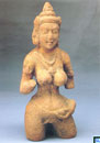 Sri Lanka UNESCO Postcard - Terracotta Sculpture Sigiriya