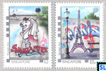 Singapore Stamps 2015 - France Joint Issue, Street Arts