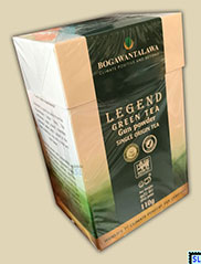 Pure Ceylon Green Tea Bogawantalawa - Legend, Gunpowder