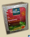 Pure Ceylon Tea - Dilmah Raspberry Flavored 10 Tea Bags