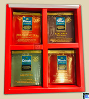 Pure Ceylon Dilmah  A Gift of the Finest on Earth 80 Tea Bags Gift Pack