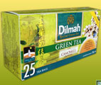 Pure Ceylon - Dilmah Camomile Green Tea 20 Tea Bags