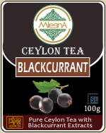 Pure Ceylon Mlesna  Blackcurrant Flavored Loose Leaf Black Tea